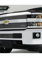 2015-2019 Silverado 2500, 15-17 3500 Billet Bumper Grille, Polished, 1 Pc, Overlay - PN #25122                                     - 25122 - Image 2