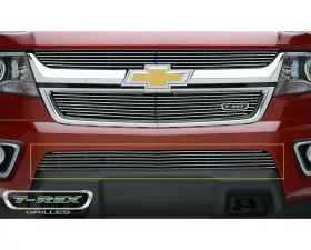 2015-2020 Chev Colorado Billet Bumper Grille, Polished, 1 Pc, Overlay - PN #25267