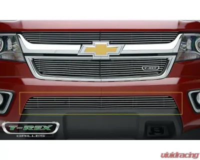 2015-2020 Chev Colorado Billet Bumper Grille, Polished, 1 Pc, Overlay - PN #25267 - 25267