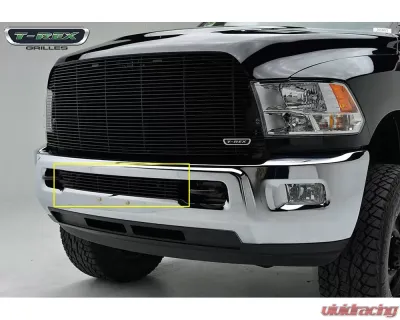 2013-2018 Ram 2500, 3500 Billet Bumper Grille, Black, 1 Pc, Insert - PN #25452B - 25452B