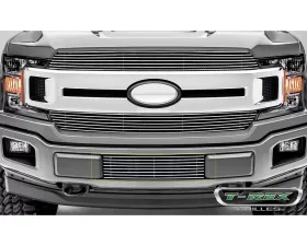 2018-2022 F-150 Limited, Lariat Billet Bumper Grille, Polished, 1 Pc, Overlay - PN #25571