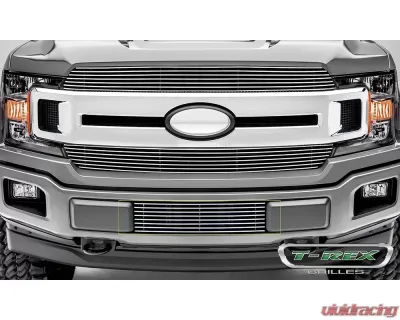 2018-2022 F-150 Limited, Lariat Billet Bumper Grille, Polished, 1 Pc, Overlay - PN #25571 - 25571