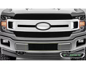 2018-2022 F-150 Limited, Lariat Billet Bumper Grille, Black, 1 Pc, Overlay - PN #25571B