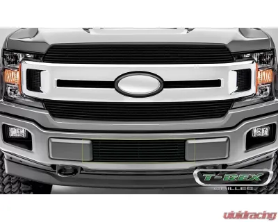 2018-2022 F-150 Limited, Lariat Billet Bumper Grille, Black, 1 Pc, Overlay - PN #25571B - 25571B