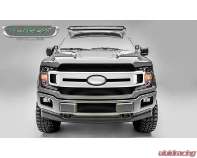 2018-2022 F-150 Limited, Lariat Billet Bumper Grille, Black, 1 Pc, Overlay - PN #25571B - 25571B