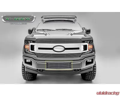 2018-2022 F-150 Limited, Lariat Billet Bumper Grille, Polished, 1 Pc, Overlay - PN #25571 - 25571