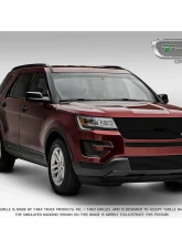 2016-2017 Explorer Billet Bumper Grille, Black, 2 Pc, Insert - PN #25664B                                     - 25664B - Image 4