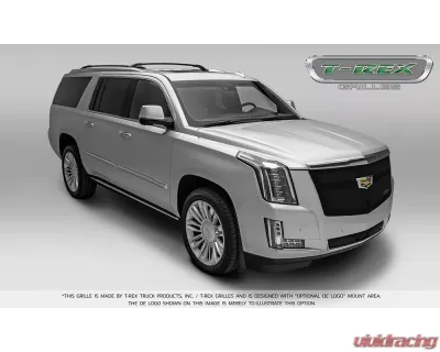 2015-2019 Escalade Upper Class Bumper Grille, Black, 1 Pc, Replacement, with Adaptive Cruise Control - PN #52189 - 52189