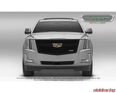 2015-2019 Escalade Upper Class Bumper Grille, Black, 1 Pc, Replacement, with Adaptive Cruise Control - PN #52189 - 52189
