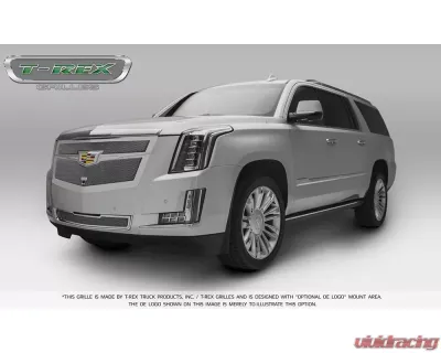 2015-2019 Escalade Upper Class Grille, Chrome with Chrome Center Trim Piece, 1 Pc, Replacement, Fits Vehicles with Camera - PN #56191 - 56191