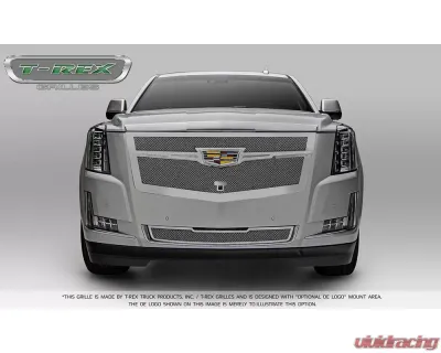 2015-2019 Escalade Upper Class Grille, Chrome with Chrome Center Trim Piece, 1 Pc, Replacement, Fits Vehicles with Camera - PN #56191 - 56191