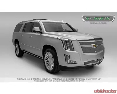 2015-2019 Escalade Upper Class Grille, Chrome with Chrome Center Trim Piece, 1 Pc, Replacement, Fits Vehicles with Camera - PN #56191 - 56191