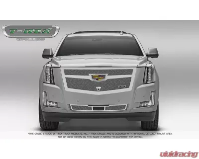 2015-2019 Escalade Upper Class Bumper Grille, Chrome, 1 Pc, Replacement, Fits Vehicles with Adaptive Cruise Control - PN #57189 - 57189
