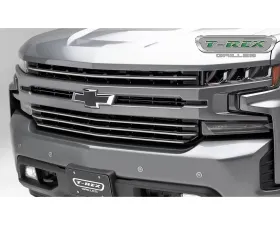 2019+ Silverado 1500 ??Trailboss, RST, LT Round Billet Grille, Horizontal Round, Brushed, 4 Pc, Overlay - PN #6211233