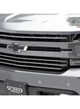 2019+ Silverado 1500 ??Trailboss, RST, LT Round Billet Grille, Horizontal Round, Brushed, 4 Pc, Overlay - PN #6211233                                     - 6211233 - Image 8