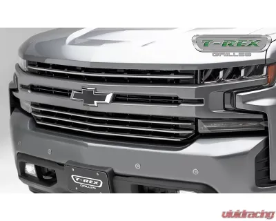 2019+ Silverado 1500 ??Trailboss, RST, LT Round Billet Grille, Horizontal Round, Brushed, 4 Pc, Overlay - PN #6211233 - 6211233
