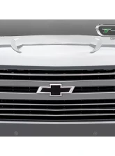 2019+ Silverado 1500 ??Trailboss, RST, LT Round Billet Grille, Horizontal Round, Brushed, 4 Pc, Overlay - PN #6211233                                     - 6211233 - Image 2