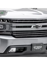 2019+ Silverado 1500 ??Trailboss, RST, LT Round Billet Grille, Horizontal Round, Brushed, 4 Pc, Overlay - PN #6211233                                     - 6211233 - Image 6