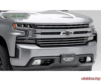 2019+ Silverado 1500 ??Trailboss, RST, LT Round Billet Grille, Horizontal Round, Brushed, 4 Pc, Overlay - PN #6211233 - 6211233