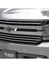 2019+ Silverado 1500 ??Trailboss, RST, LT Round Billet Grille, Horizontal Round, Silver, 4 Pc, Overlay - PN #6211236                                     - 6211236 - Image 8