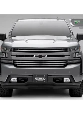 2019+ Silverado 1500 ??Trailboss, RST, LT Round Billet Grille, Horizontal Round, Silver, 4 Pc, Overlay - PN #6211236                                     - 6211236 - Image 4
