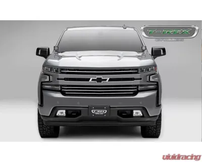 2019+ Silverado 1500 ??Trailboss, RST, LT Round Billet Grille, Horizontal Round, Silver, 4 Pc, Overlay - PN #6211236 - 6211236