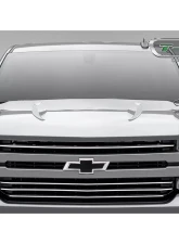2019+ Silverado 1500 ??Trailboss, RST, LT Round Billet Grille, Horizontal Round, Silver, 4 Pc, Overlay - PN #6211236                                     - 6211236 - Image 5