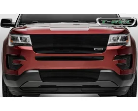 2016-2017 Explorer Laser Billet Grille, Black, 1 Pc, Replacement, without Logo Recess - PN #6216651