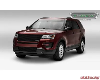 2016-2017 Explorer Laser Billet Grille, Black, 1 Pc, Replacement, without Logo Recess - PN #6216651 - 6216651