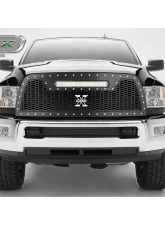 T-Rex Grilles Laser Torch Grille for 2013-2018 Ram 2500 3500, Black, 1 Pc, Chrome Studs, 20" LED                                     - 7314521 - Image 2