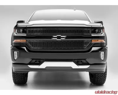 2016-2018 Silverado 1500 Z71 Stealth Laser X Grille, Black, 2 Pc, Insert, Black Studs - PN #7711241-BR - 7711241-BR