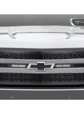 ZROADZ Grille, Black 1 Pc, Replacement, Incl. (2) 6" LEDs - Chevrolet Silverado 1500 2019-2020                                     - Z311261 - Image 2