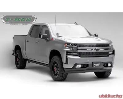 ZROADZ Grille, Black 1 Pc, Replacement, Incl. (2) 6" LEDs - Chevrolet Silverado 1500 2019-2020 - Z311261