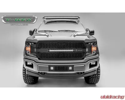 ZROADZ Grille, Black, 1 Pc, Replacement, (1) 20" LED - PN #Z315711 Ford F-150 | Raptor 2017-2025 - Z315711