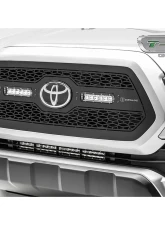 2018-2019 Tacoma ZROADZ Grille, Black, 1 Pc, Insert, Incl. (2) 6" LEDs - PN #Z319511                                     - Z319511 - Image 6