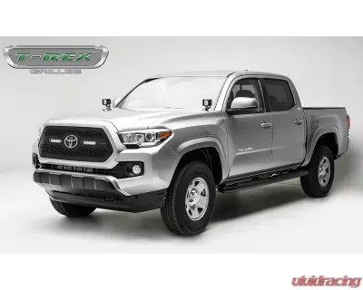 2018-2019 Tacoma ZROADZ Grille, Black, 1 Pc, Insert, Incl. (2) 6" LEDs - PN #Z319511 - Z319511