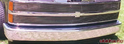 Silverado Grille 88-93 Chevrolet Silverado Aluminum Polished Billet Series T-REX Grilles - 20025