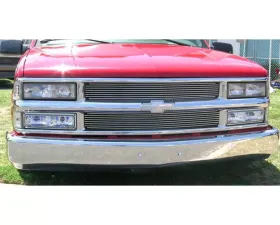 1994-1998 Silverado, 94-99 Sub/Tahoe Billet Grille, Polished, 2 Pc, Insert - PN #20045