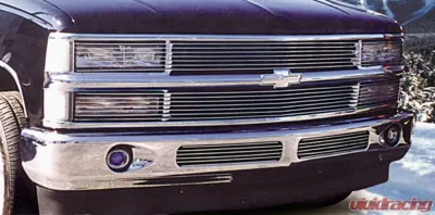 Silverado Grille 94-98 Chevrolet Silverado Aluminum Polished Billet Series T-REX Grilles - 20060