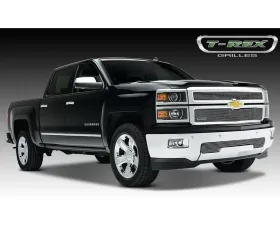 2014-2015 Silverado 1500 Billet Grille, Polished, 2 Pc, Replacement - PN #20121