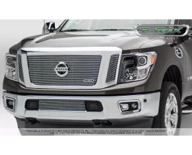 2016-2019 Titan Billet Grille, Polished, 3 Pc, Insert - PN #20785