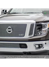 2016-2019 Titan Billet Grille, Polished, 3 Pc, Insert - PN #20785                                     - 20785 - Image 6