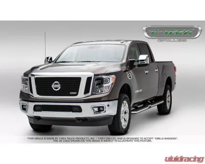 2016-2019 Titan Billet Grille, Black, 3 Pc, Insert - PN #20785B - 20785B