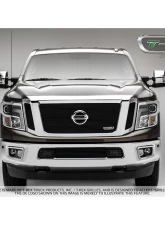 2016-2019 Titan Billet Grille, Black, 3 Pc, Insert - PN #20785B                                     - 20785B - Image 3