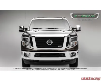 2016-2019 Titan Billet Grille, Black, 3 Pc, Insert - PN #20785B - 20785B