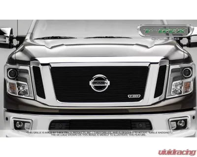 2016-2019 Titan Billet Grille, Black, 3 Pc, Insert - PN #20785B - 20785B