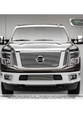 2016-2019 Titan Billet Grille, Polished, 3 Pc, Insert - PN #20785                                     - 20785 - Image 3