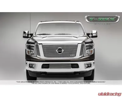 2016-2019 Titan Billet Grille, Polished, 3 Pc, Insert - PN #20785 - 20785