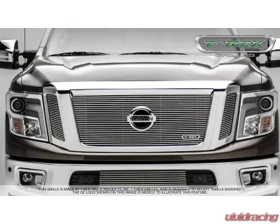 2016-2019 Titan Billet Grille, Polished, 3 Pc, Insert - PN #20785 - 20785