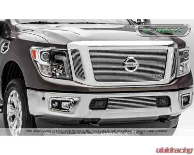 2016-2019 Titan Billet Grille, Polished, 3 Pc, Insert - PN #20785 - 20785